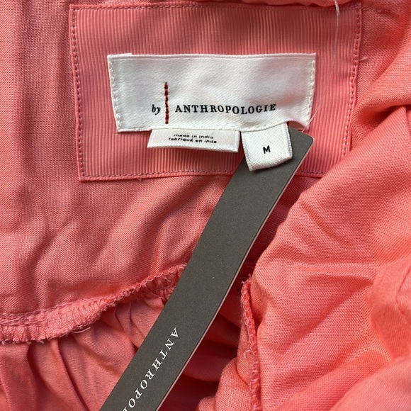 The Helena Square-Neck Tiered Midi Dress: Smocked Scallop Edition NWT Size M - Picture 3 of 4